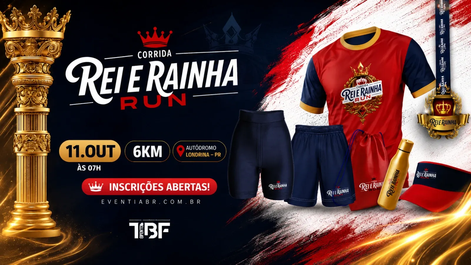 CORRIDA REI E RAINHA RUN - ETAPA AUTÓDROMO LONDRINA 2026