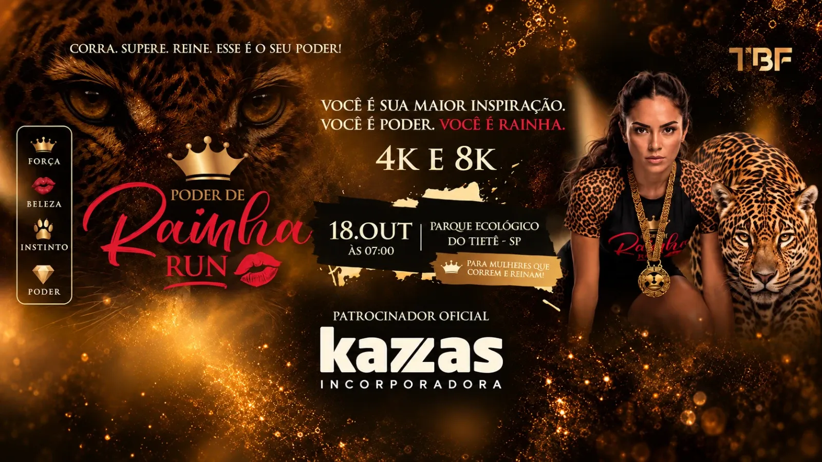 CORRIDA PODER DE RAINHA 2026