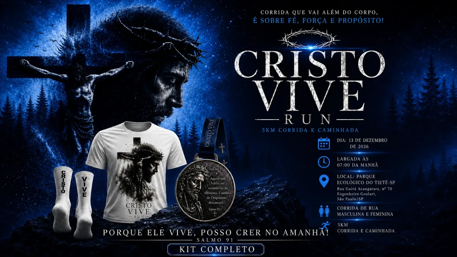 CORRIDA CRISTO VIVE RUN 5K 2026